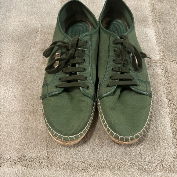 Gucci Men’s Green Espadrilles - Picture 2 of 7